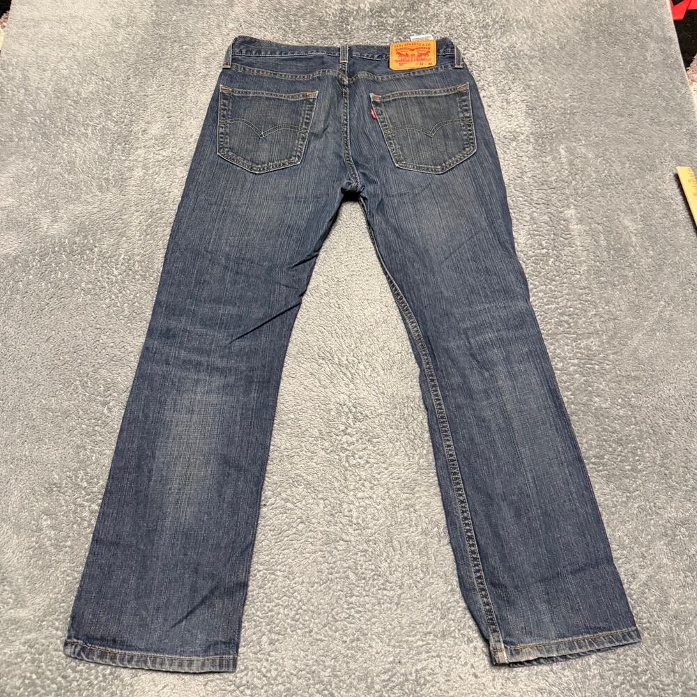 Levi's 527 Jeans Men's 32 x30 Slim Bootcut Dark Wash Denim